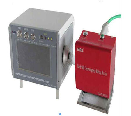 Kalite HBS-130D Dot Pin İşaretleme Makinesi / Paslanmaz Çelik Dot Peen Makinesi Elektrikli fabrika